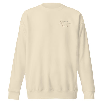 Corgi — The Anatomy Crewneck
