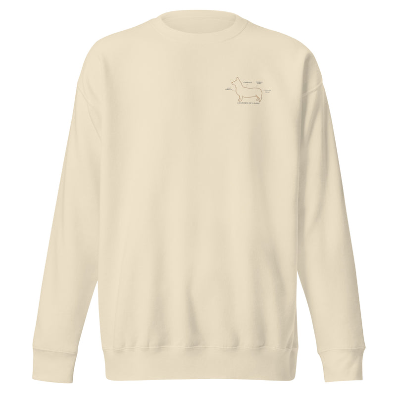 Corgi — The Anatomy Crewneck