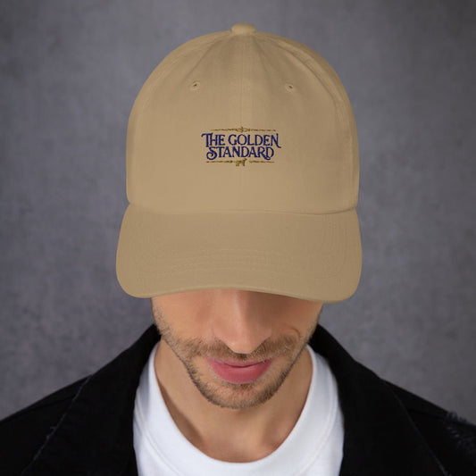 Embroidered Golden Retriever cap stitched in cognac thread, made in Canada by The Loyal Mark