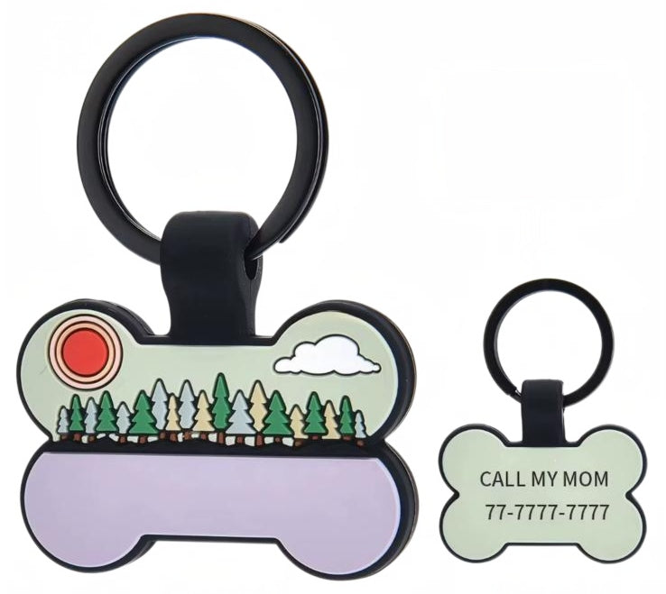 Pine Ridge silicone bone tag