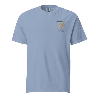 French Bulldog — The Zero Recall t-shirt