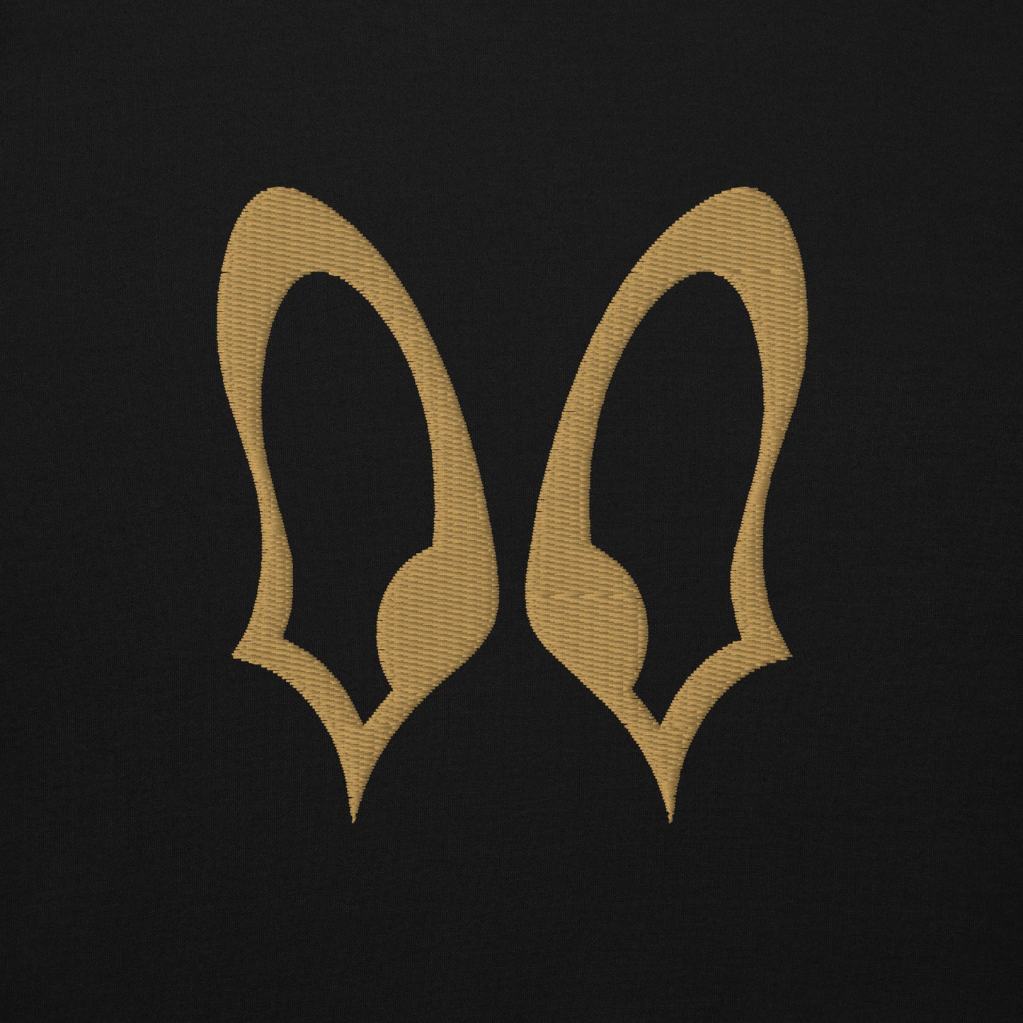 Back view of the embroidered French Bulldog hoodie showing fit, The Loyal Mark